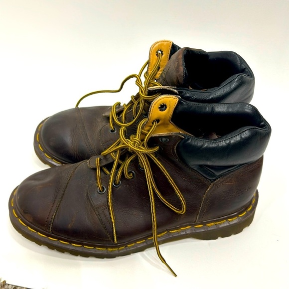 Doc Martens Air Wair Made in England 8072 Brown boots size 7. Men’s US size 8